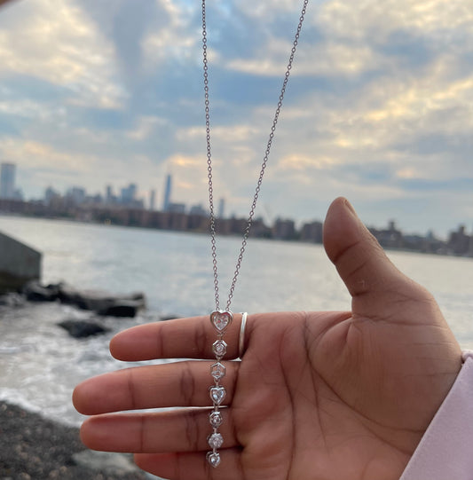 Dangling Heart Lariat