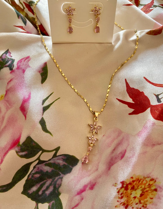 Flower Lariat Set