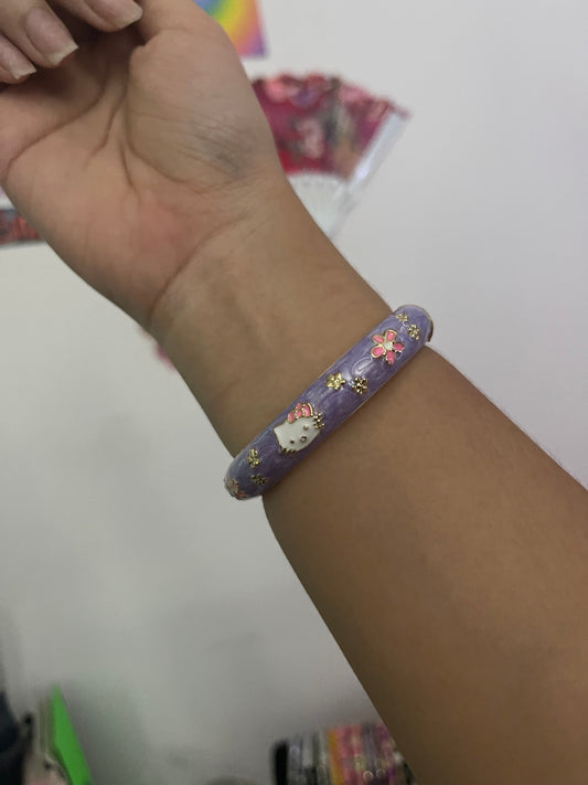 Lavender Hello Kitty Bangle