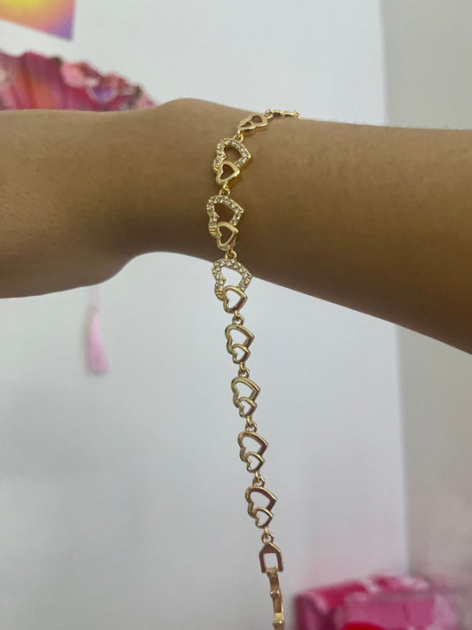 Lovely Hearts Bracelet