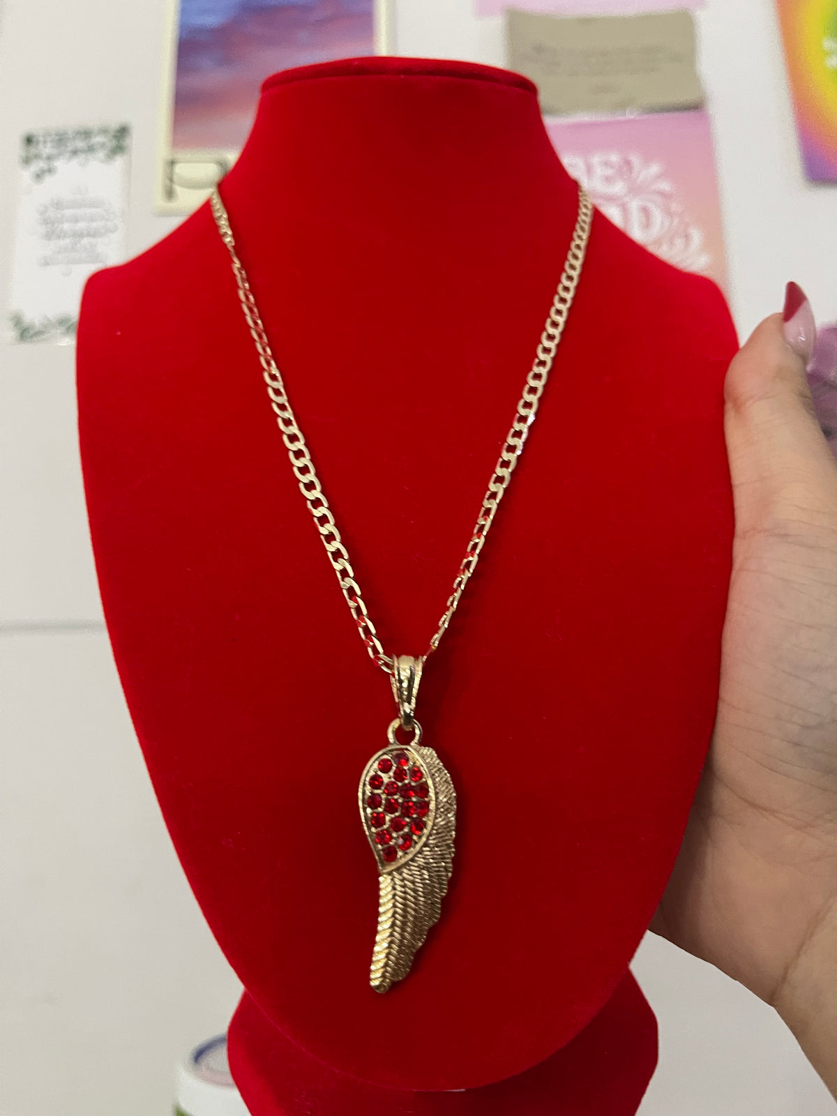 Red Angel Wing