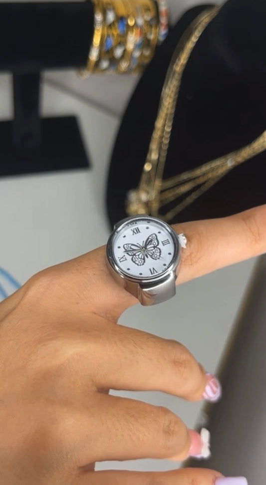 Butterfly Watch Ring