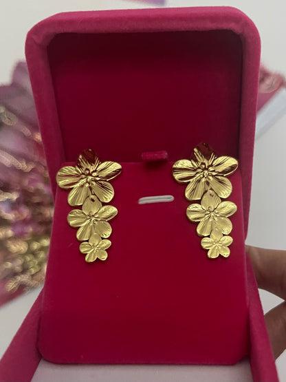 Hibiscus Earrings