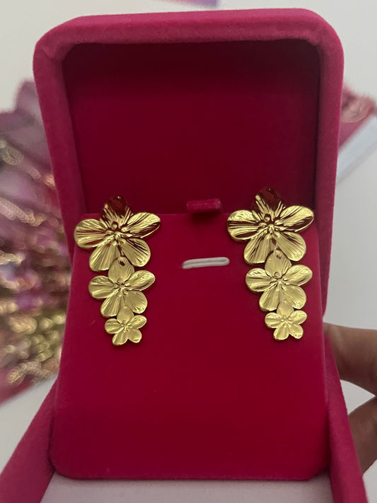 Hibiscus Earrings