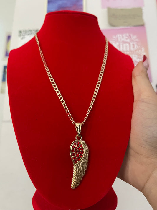 Red Angel Wing