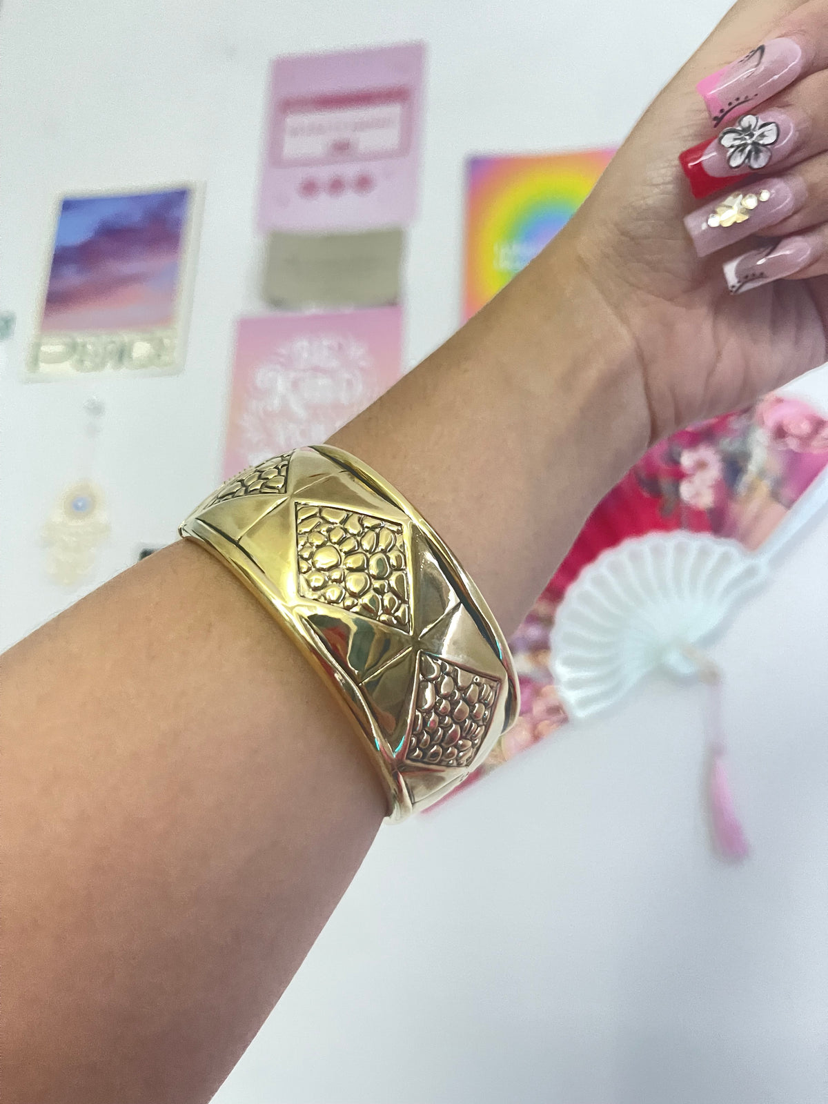 Crocodile Chunky Bangle