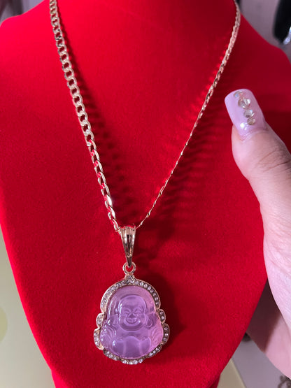 Laughing Buddha Necklace