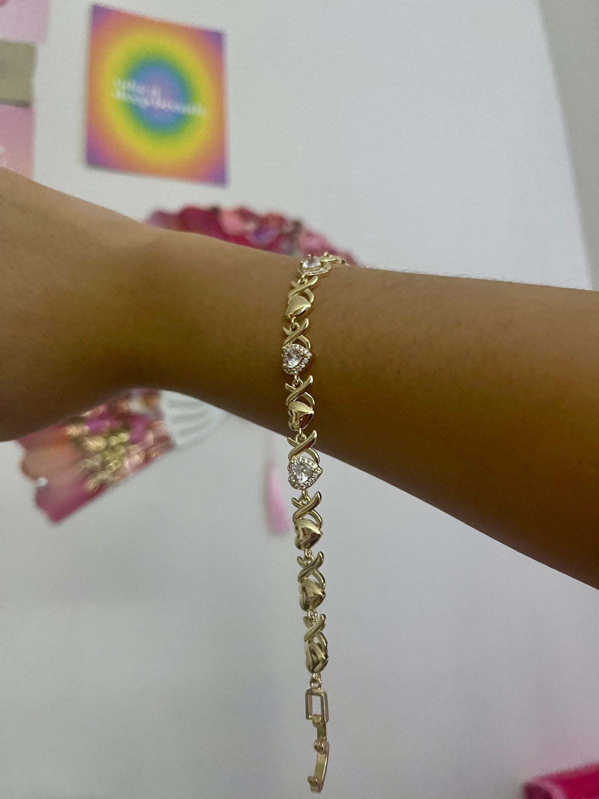 XO Gem Bracelet