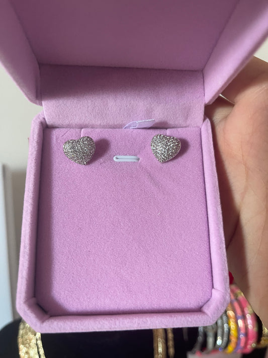 Heart Studs
