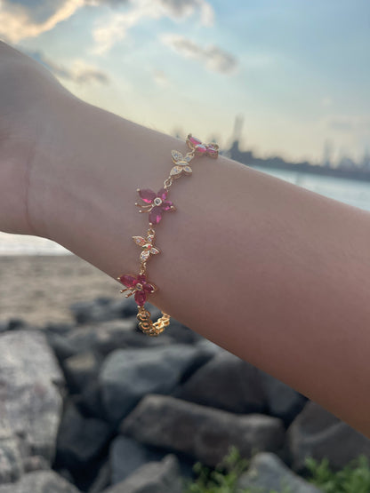 Red Butterfly Bracelet 🦋
