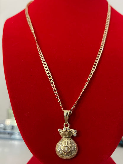Fortune Bag Necklace