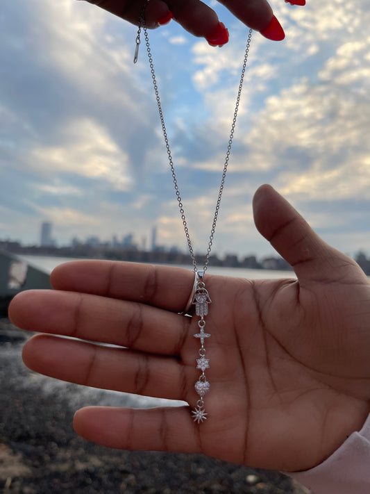 Hamsa Hand Lariat