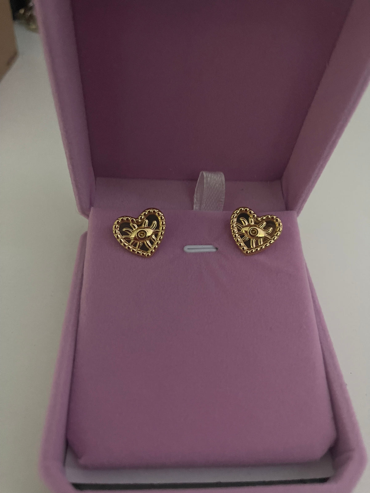 Sun Evil Eye Earrings
