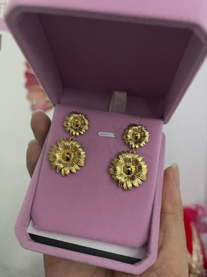 Sunflower Earrings