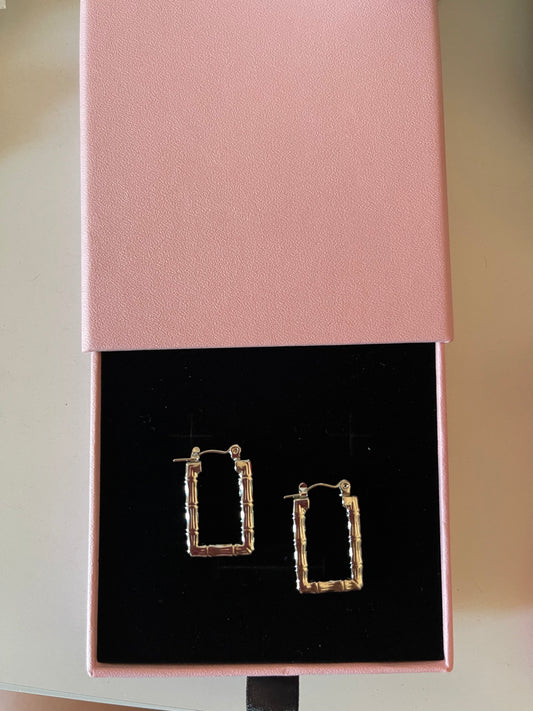 Silver Mini Square Bamboos