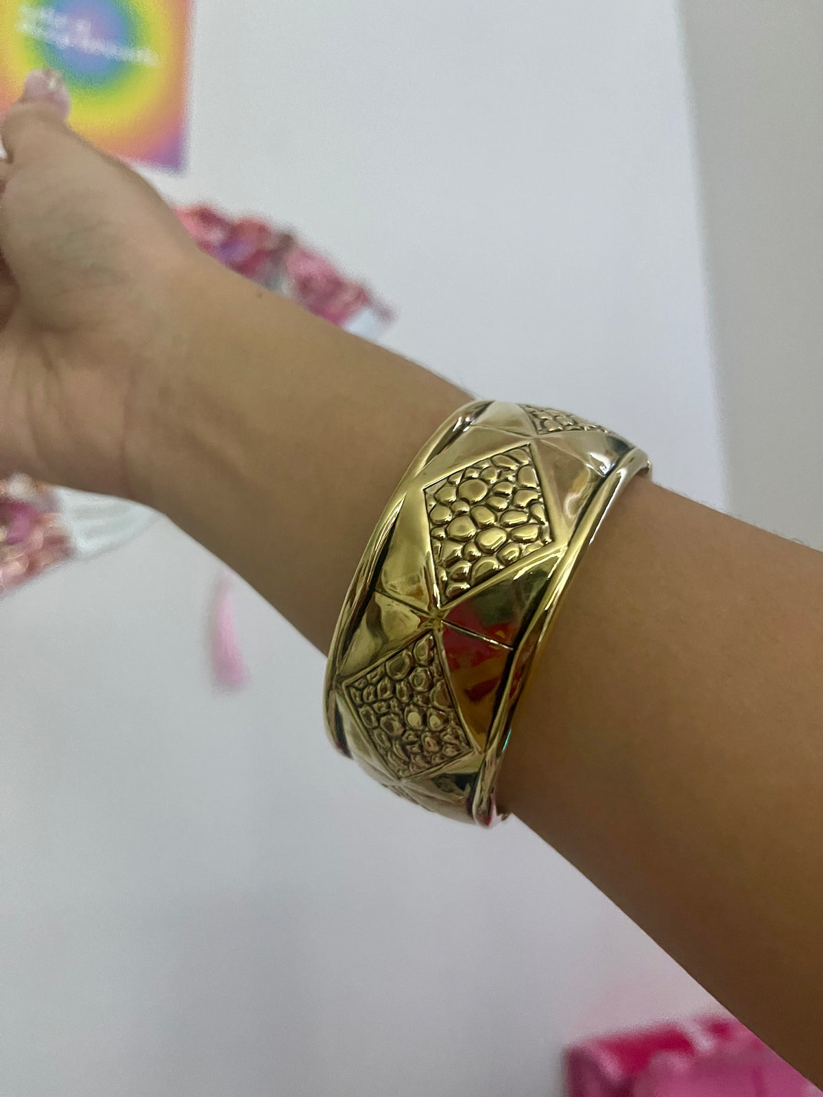 Crocodile Chunky Bangle
