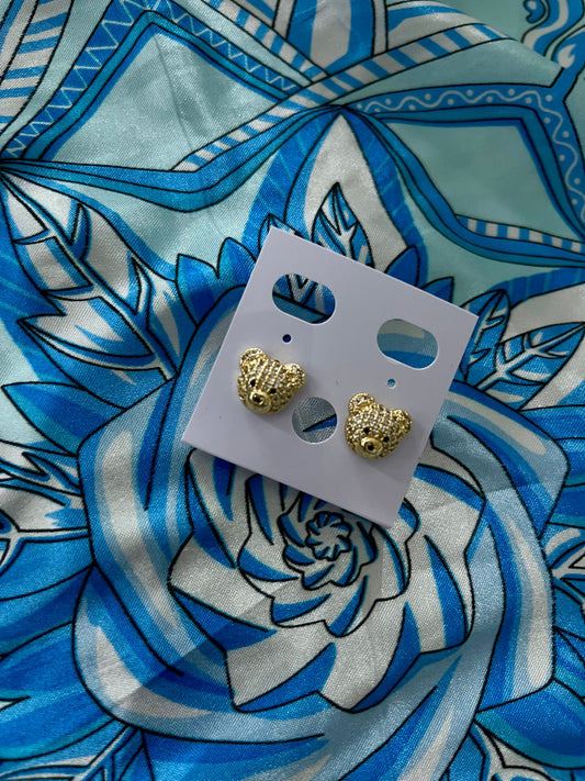 Teddy Bear Stud Earrings 🧸