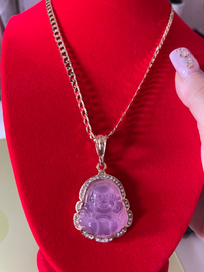 Laughing Buddha Necklace