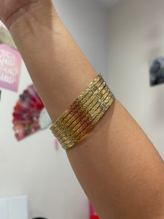Thin Bangle Stack