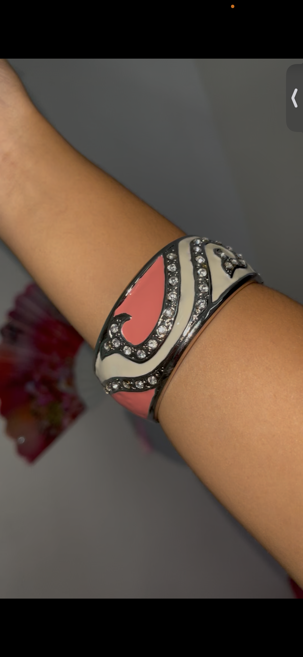 Pink Chunky Bangle