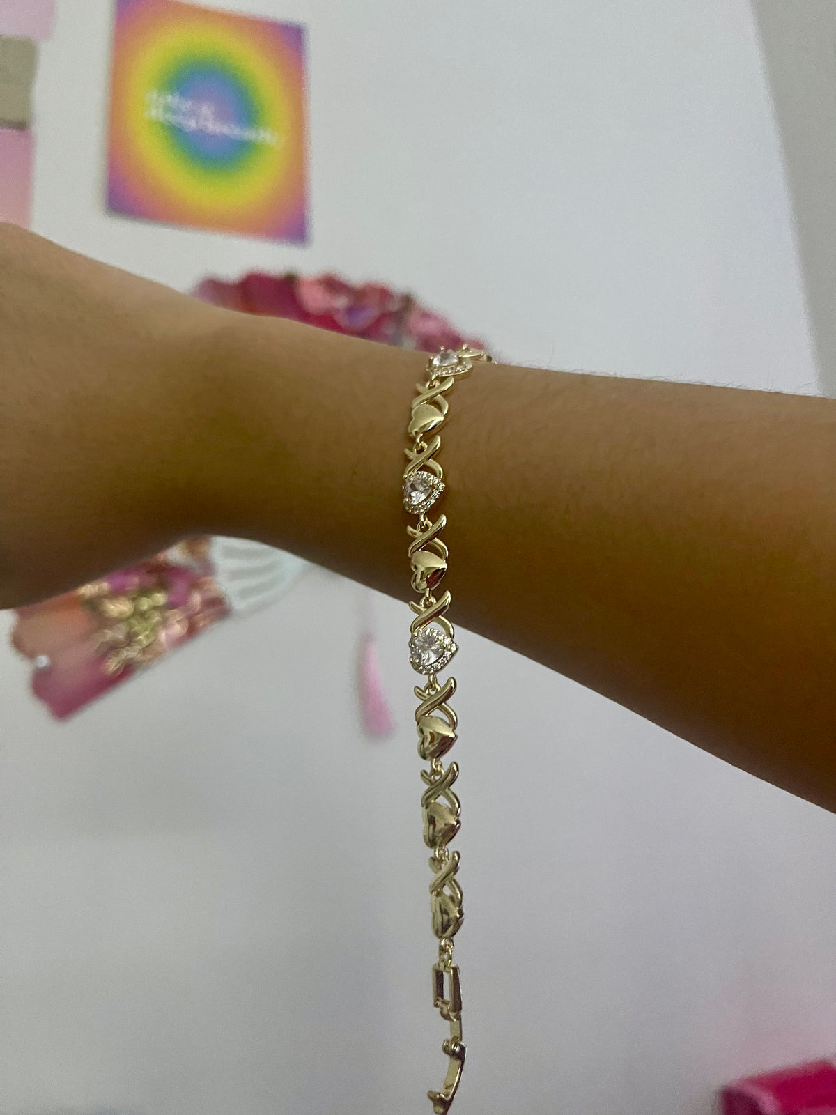XO Gem Bracelet