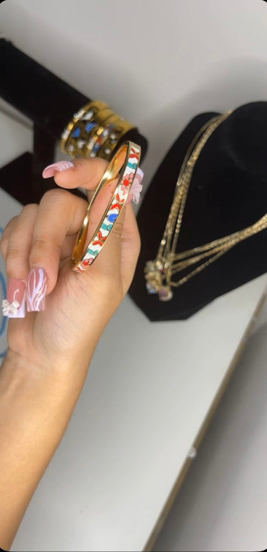 Floral Bangle