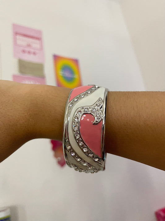 Pink Chunky Bangle