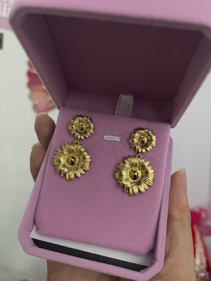 Sunflower Earrings