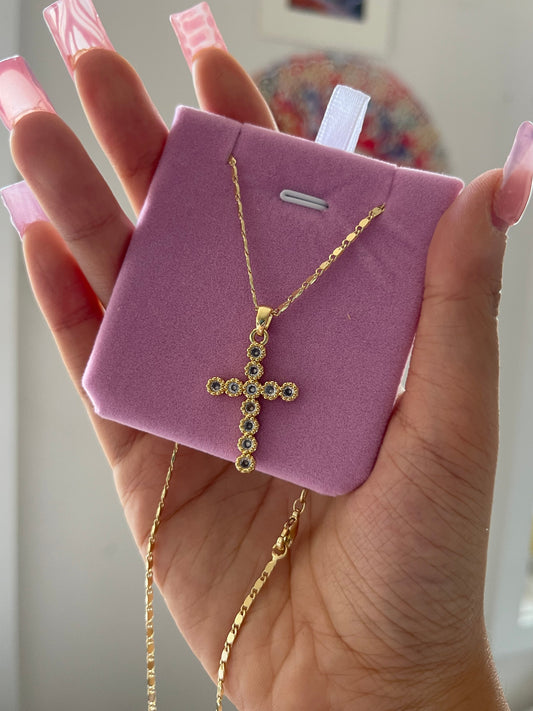 Bejeweled Cross