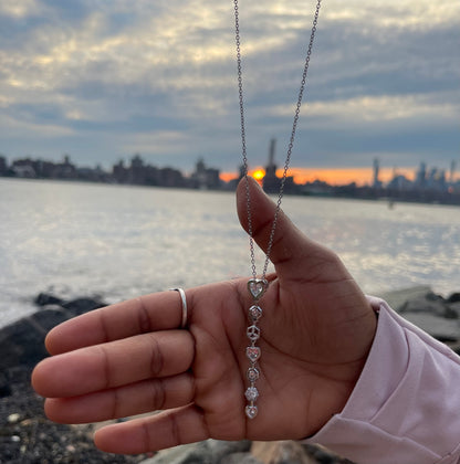 Dangling Heart Lariat