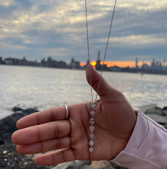 Dangling Heart Lariat