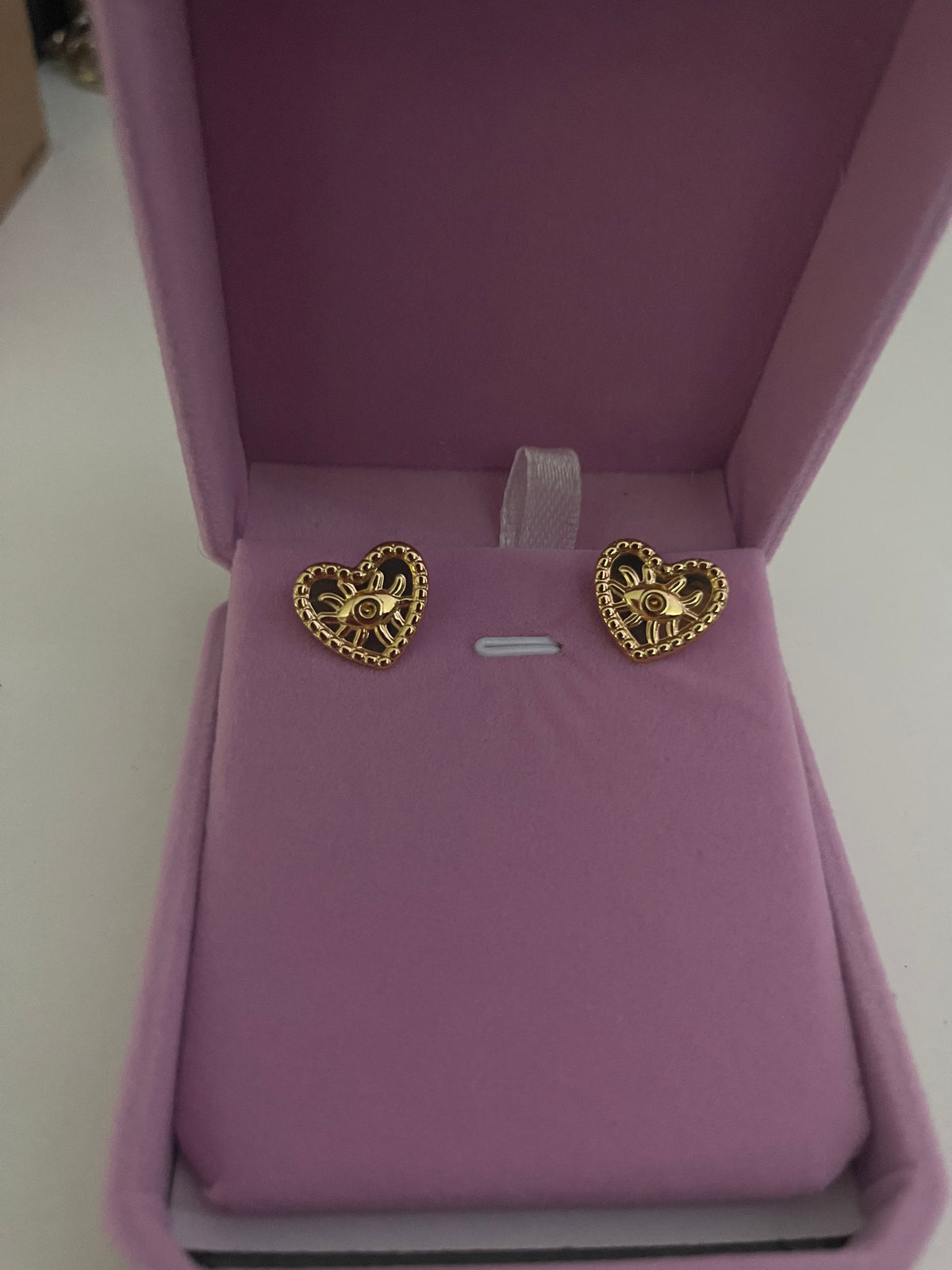 Sun Evil Eye Earrings
