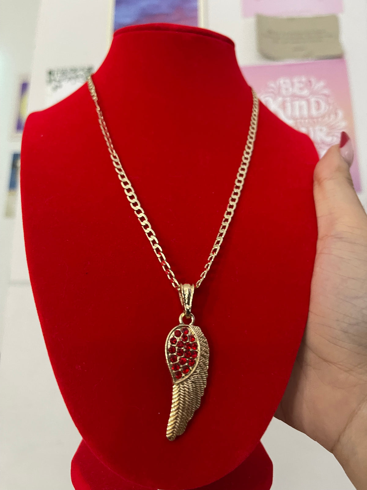 Red Angel Wing