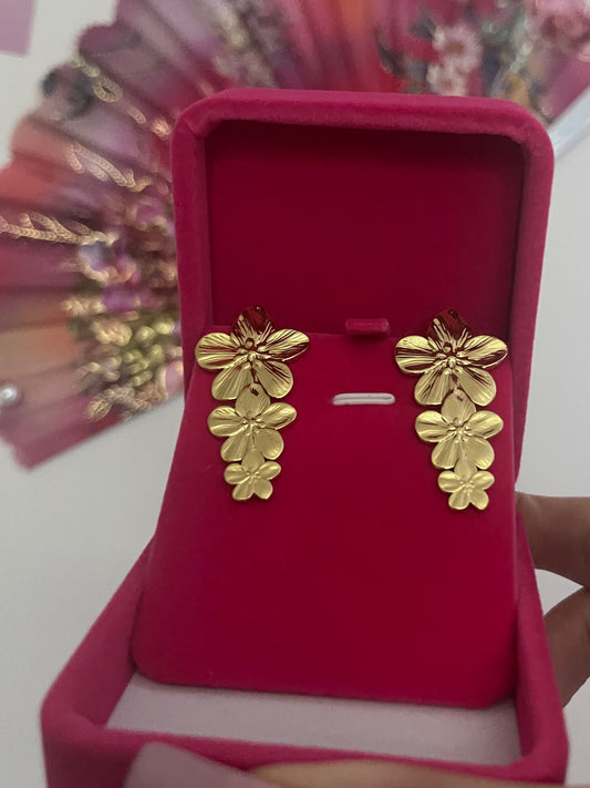 Hibiscus Earrings
