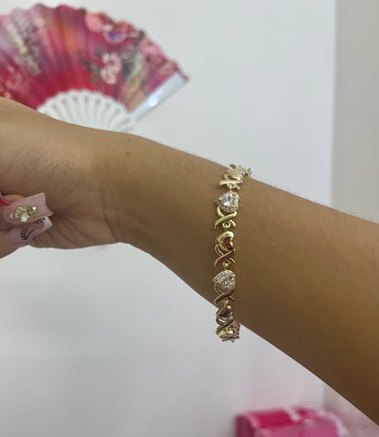XO Gem Bracelet