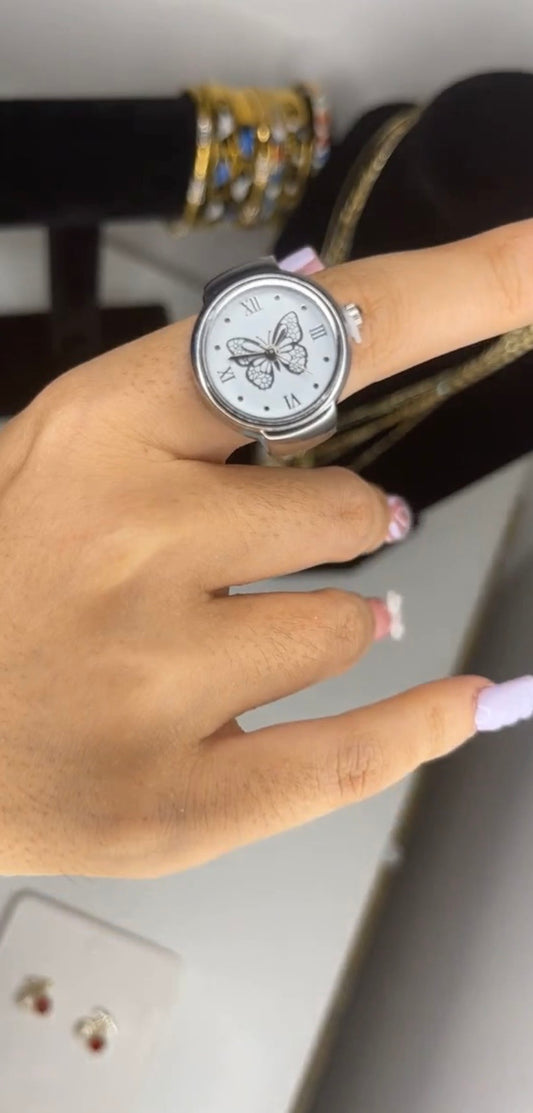 Butterfly Watch Ring
