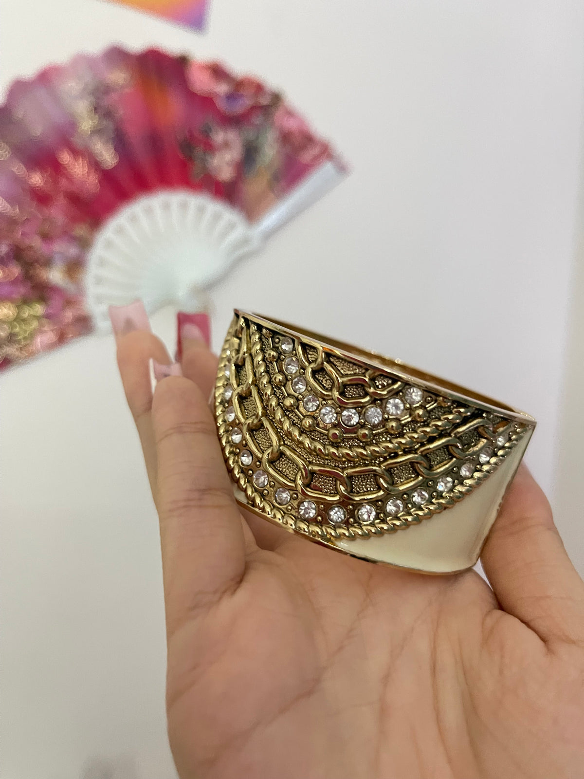 Chain Thick Bangle