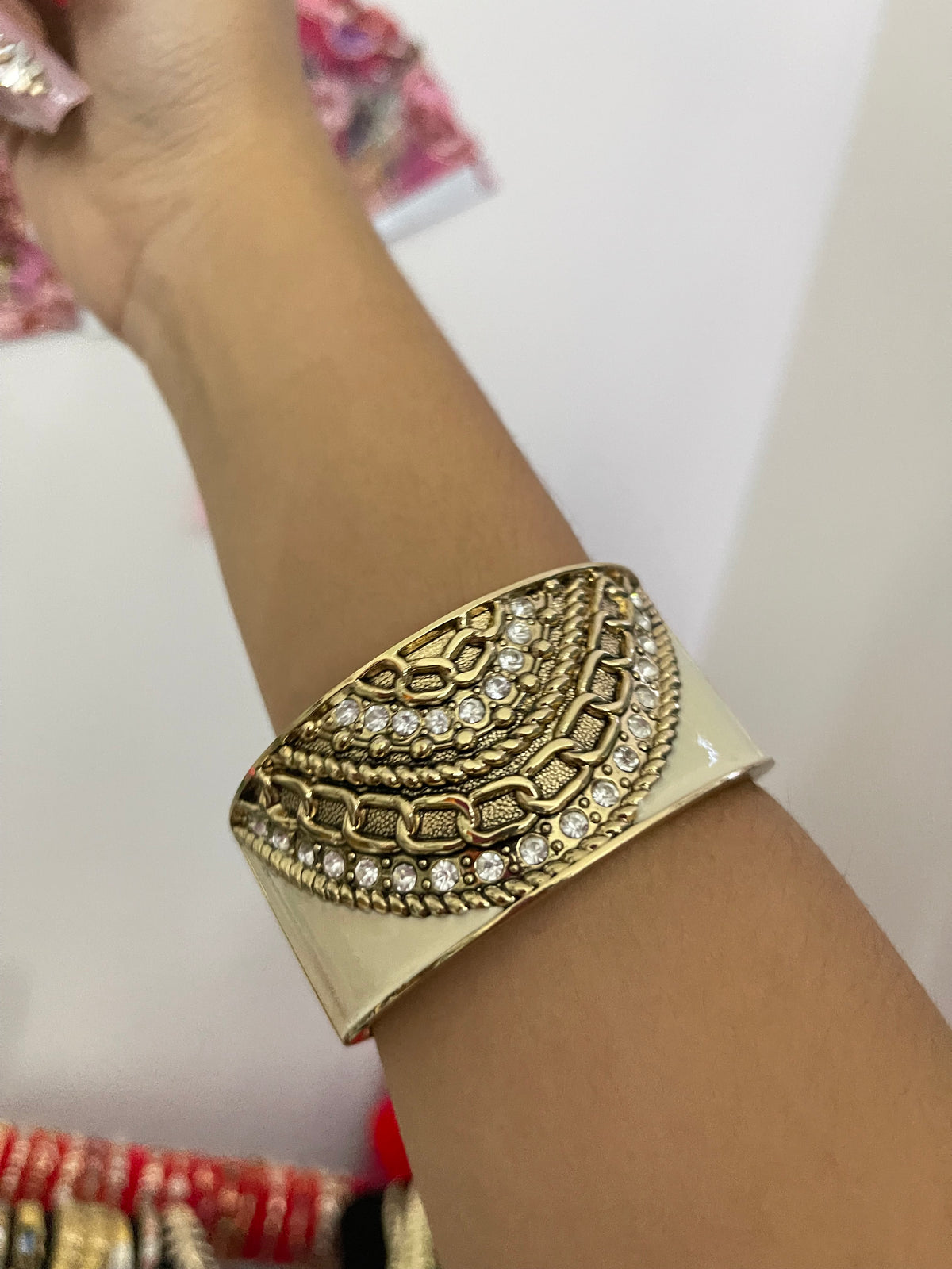 Chain Thick Bangle
