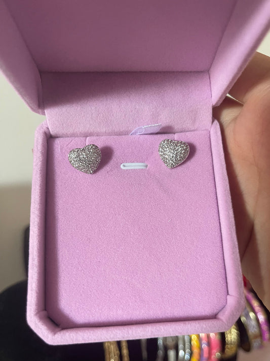 Heart Studs