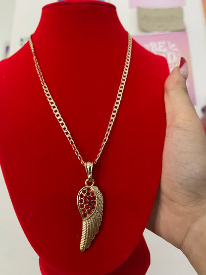 Red Angel Wing