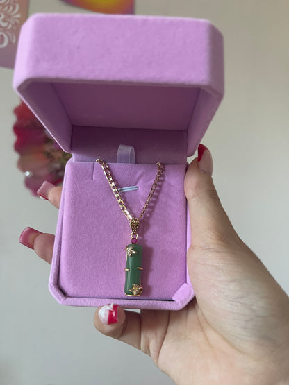 Jade Bamboo Neckalce