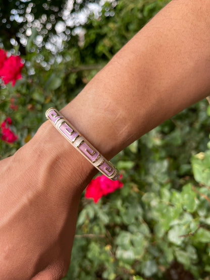 Lavender Groovy Bangle