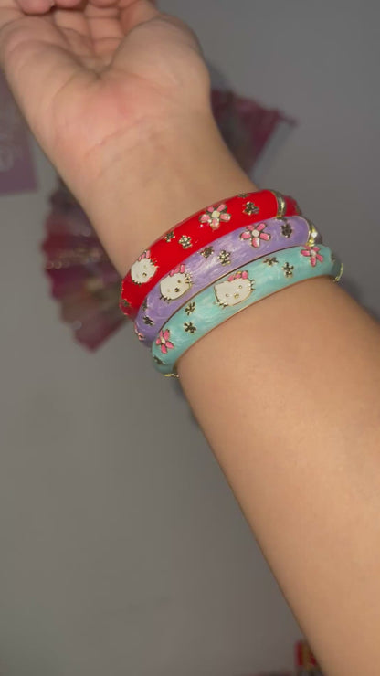 Red Hello Kitty Bangle
