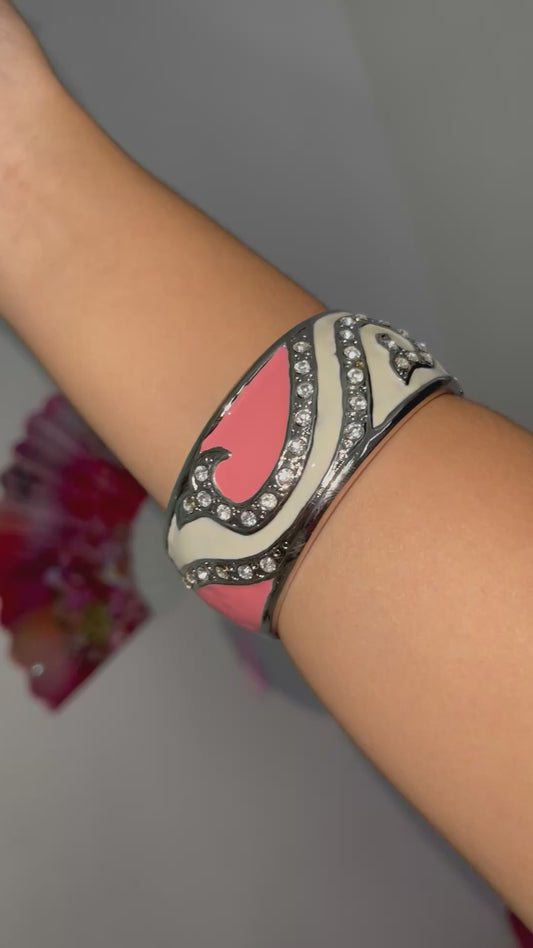 Pink Chunky Bangle
